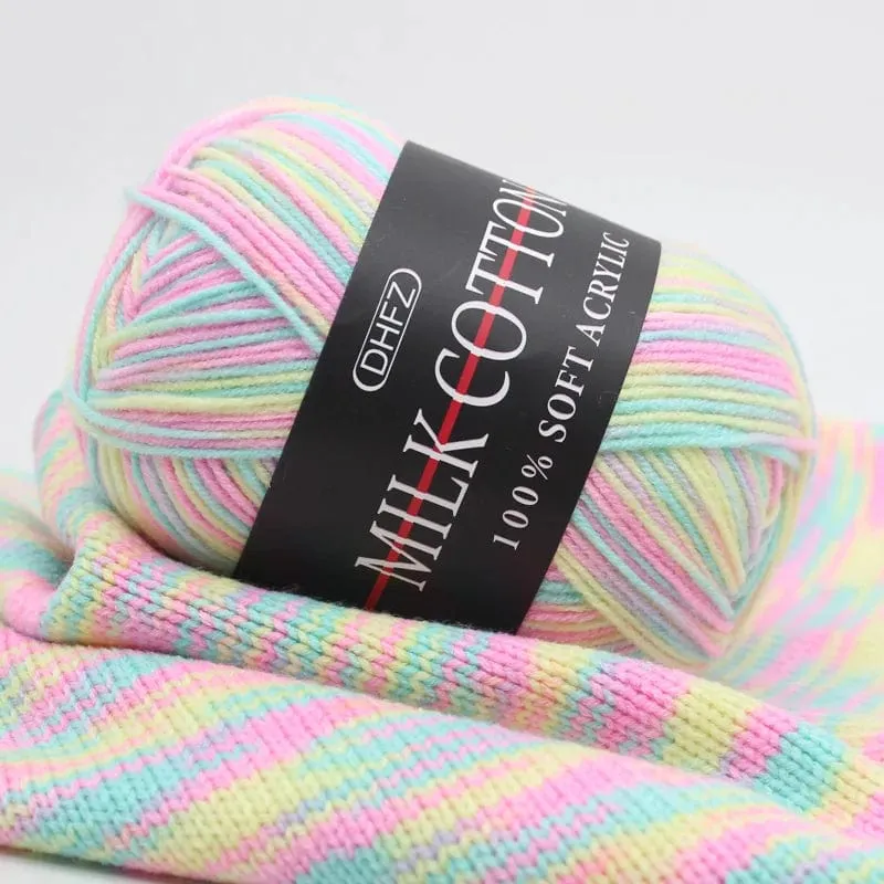 Pretty Colors Cotton Wool Yarn
