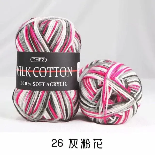 Pretty Colors Cotton Wool Yarn