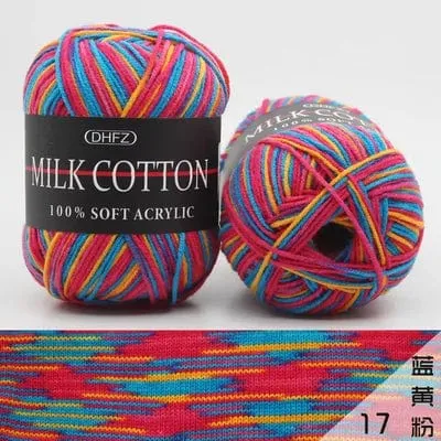 Pretty Colors Cotton Wool Yarn