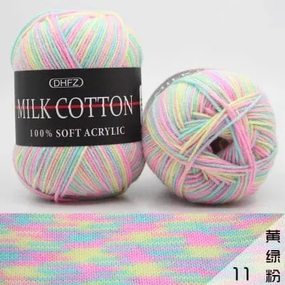 Pretty Colors Cotton Wool Yarn