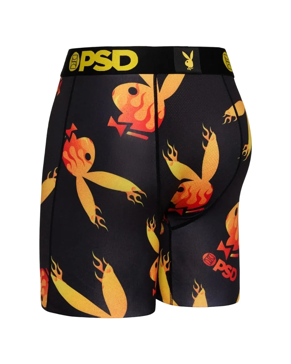 PSD Men's Playboy Flames Boxer Briefs