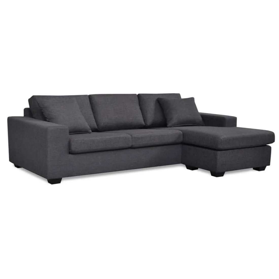 Ronaldo 4 Seater L Shape Sofa For Living Room