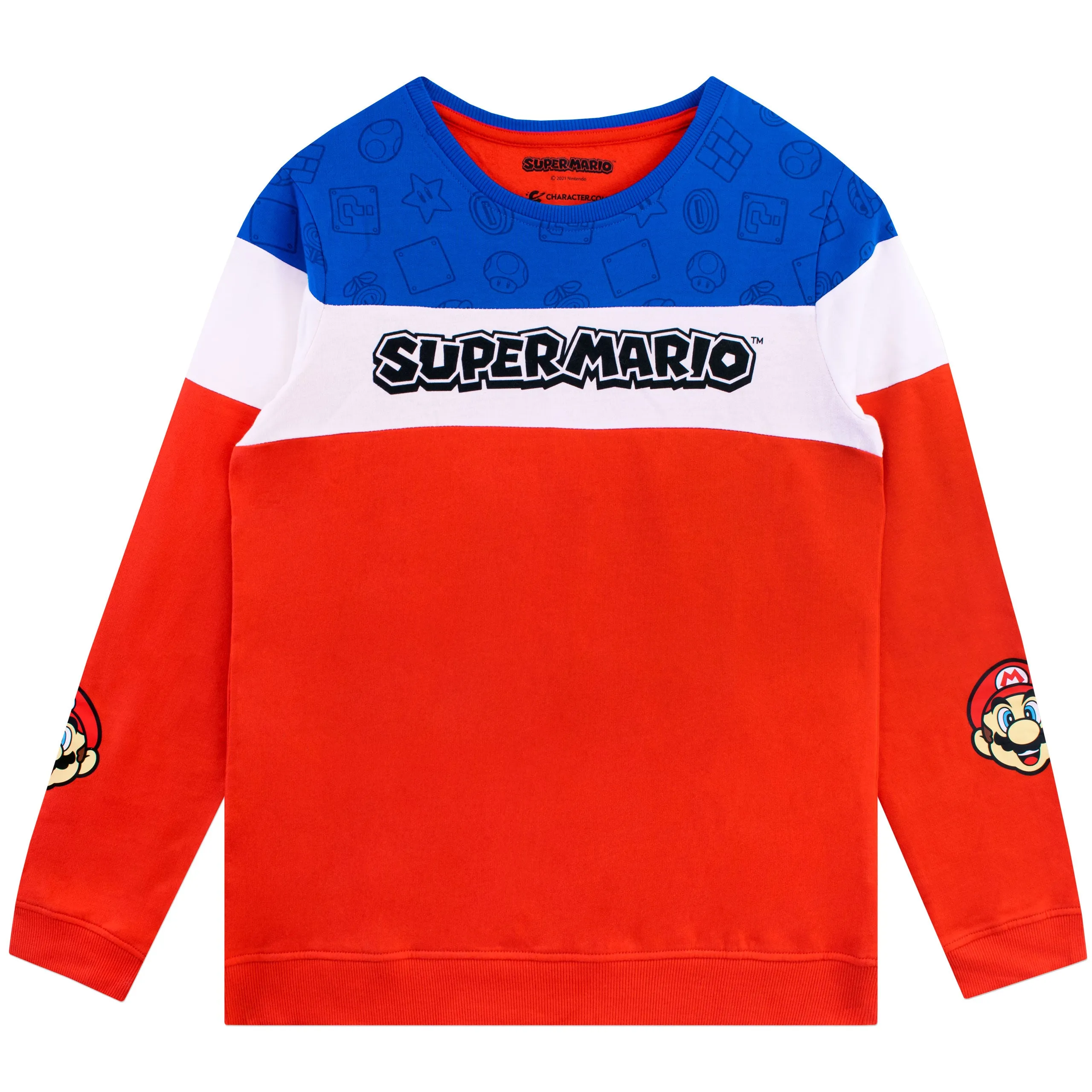 Super Mario Sweatshirt and Joggers Set