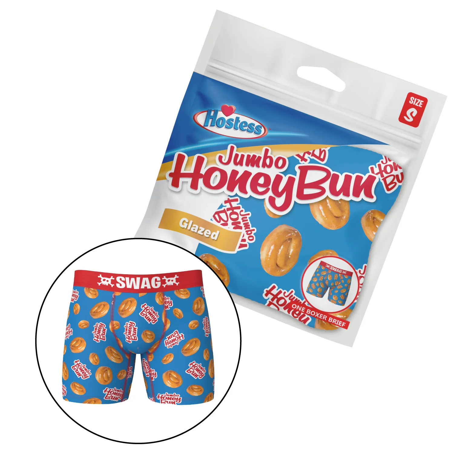SWAG - Hostess Honey Bun Boxers (in bag)