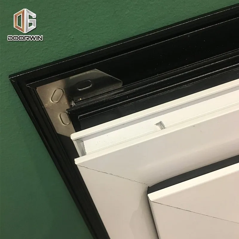 WHITE(interior) BLACK(exterior) THERMAL BREAK ALUMINUM